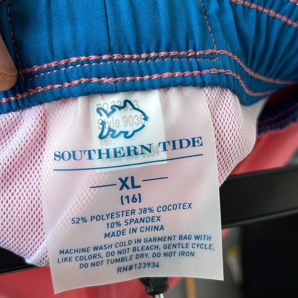 Southern Tide the skipjack Pink Mens Shorts Size XL - Picture 8 of 14